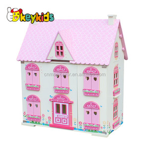 <span class=keywords><strong>Maison</strong></span> de poupées victoriennes miniatures pour filles, en bois rose, collection 2018, W06A022 - Product Image 2