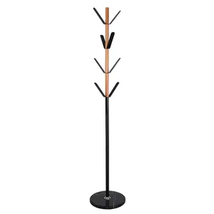 Modern Standing Hat Rack Hanger Coat And Hat Stand Pencil Coat Stand