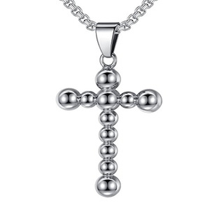Olivia Hiphop Hommes Bijoux En Acier Inoxydable Prière Pendentif Vintage 18 k Or Dieux Égyptiens Ankh Croix Collier - Product Image 3