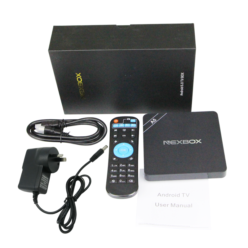 Mayor Amlogic 4 K Inteligente Android 6.0 2 GB 16 GB Wifi 4.0 B Internet Tv Digital A5 K-versión 16.1 Unidades Superior caja