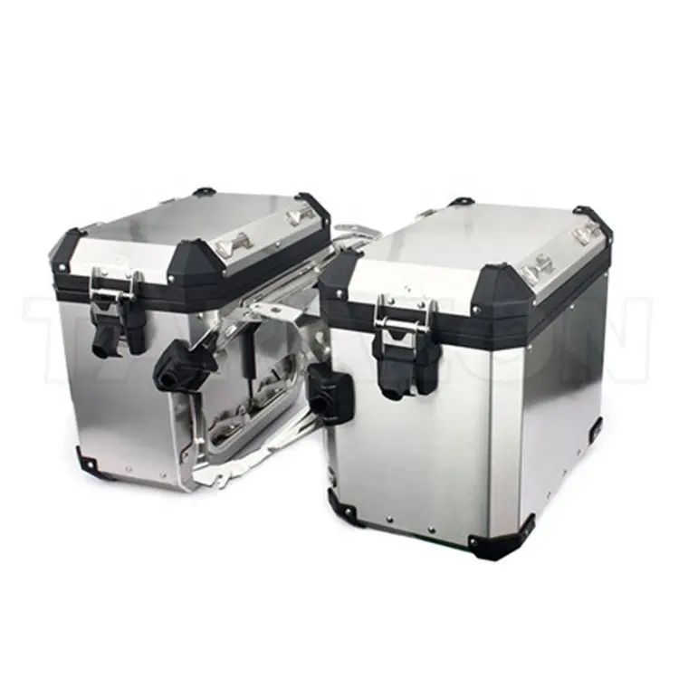 tarazon Aluminium Motorcycle saddle box Side Cases