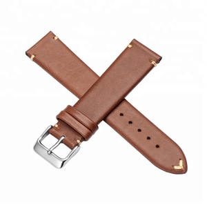 <span class=keywords><strong>Cinturino</strong></span> per <span class=keywords><strong>Orologio</strong></span> in Vera <span class=keywords><strong>Pelle</strong></span> Italiana Vintage 20mm, Fatto a Mano, di Lusso, per Orologi Universali, Vendita Diretta dalla Fabbrica - Product Image 3