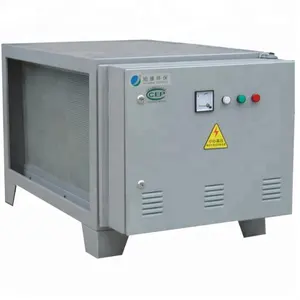 Commercial Kitchen Fume Filtration System with Electrostatic Air Purifier