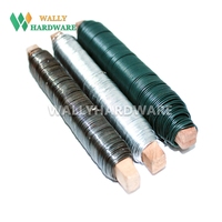 Fil d'acier à faible teneur en carbone galvanisé, revêtement PVC, haute résistance à la traction 350-550N/mm, certifié ISO9001/CE pour cintre de jardin