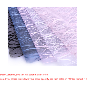 Di modo garza del merletto fatto a mano fiori di <span class=keywords><strong>carta</strong></span> da imballaggio fulmine garza <span class=keywords><strong>carta</strong></span> da imballaggio - Product Image 2