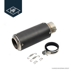 Silencieux d'échappement universel modifié, pour la plupart des modèles de motocyclette, livraison gratuite - Product Image 6