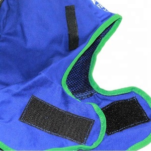 Mũ Hàn Bông Chống Cháy Màu Xanh Dương 100% Mũ Cổ Bảo Hộ Lao Động Mũ Hàn An Toàn - Product Image 4