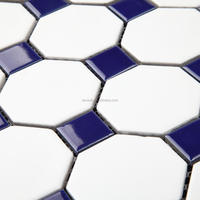 Nouveaux articles : mosaïque de carreaux de céramique de forme hexagonale pour murs
