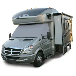 用于雪佛兰的 RV Motorhome 挡风玻璃罩，带镜面切割和 GMC endura Kodiak 系列 550 年 2001- 2016