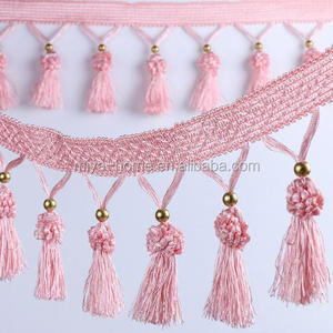 1 <span class=keywords><strong>rideau</strong></span> avec boule de cuivre suspendue, dentelle/sangle, accessoires pour <span class=keywords><strong>rideau</strong></span> pour fenêtre, promo - Product Image 3
