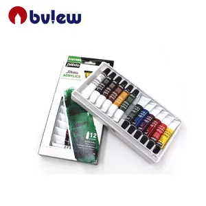 profession 12x12ml Pebeo brand acrylic paint for artist