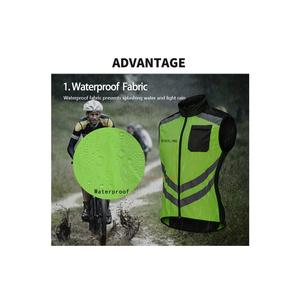 ZUJA usine directement en plein air haute visibilité <span class=keywords><strong>jaune</strong></span> Fluorescent cyclisme course nuit sûr <span class=keywords><strong>gilet</strong></span> de sécurité réfléchissant - Product Image 2