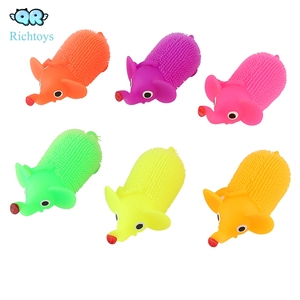 Bola de elefante piscante piscante, bola bonita de elefante brinquedos emissores de luz hip-hop elefante bola de ventilação para crianças