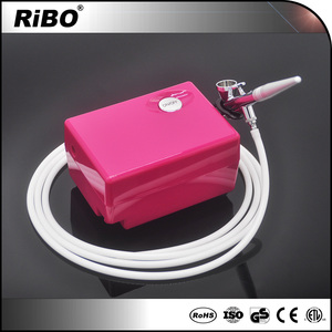 Kit de mini aérographe de maquillage, avec trois mini aérographe, compresseur d'air pour maquillage, peinture du corps, tatouages temporaires, ongles - Product Image 3