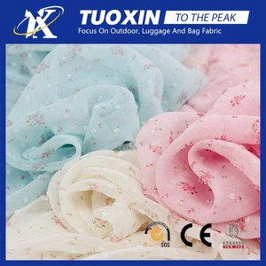 Bán Chạy 100% Vải Voan Lụa <span class=keywords><strong>Chiffon</strong></span> In Hoa Vải Voan Crepe Cho Váy - Product Image 2