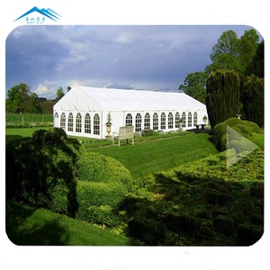 Tente de réception extérieure de 15 m de portée, blanche, pour mariage et événements – Grande vente - Product Image 2