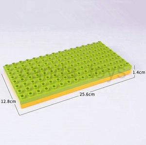 6 + tuổi trẻ em tương thích gạch baseplates đồ chơi lớn hạt khối tấm Câu Đố sớm giáo dục Khối xây dựng đồ chơi OEM pa30004 - Product Image 5