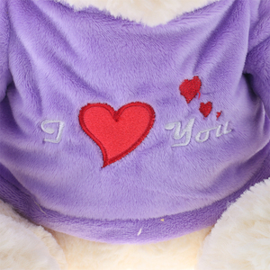 T camisa de oso de peluche con el corazón de <span class=keywords><strong>san</strong></span> valentín de regalo juguetes - Product Image 6