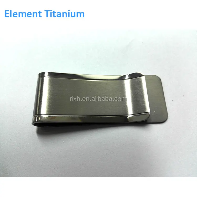 Популярный высококачественный антикоррозийный титановый металлический зажим для денег, оптовая цена