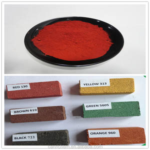 Pengaduk Pigmen 130 Kuning 313 Oksida Merah Besi untuk Ubin Beton Semen Bata - Product Image 4