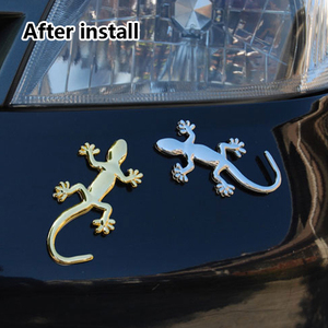 Phụ Kiện Xe Hơi dán bên ngoài ABS nhựa tự dính Tắc Kè Thằn Lằn động vật đề can logo huy hiệu biểu tượng - Product Image 4