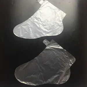 Goedkope Prijs Waterdichte Voet Cover Plastic Sokken Wegwerp Transparante Geen Vloeistof Plastic Pe Voet Masker Voet Tas Voor Volwassenen