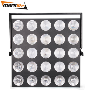 Marslite giá tốt 25 cái 10 wát <span class=keywords><strong>led</strong></span> rgb màu sắc tv ma trận sân khấu chùm ánh sáng ma trận 5x5 cho bên sân khấu dj - Product Image 2