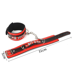 Noir loup Écologique matériel adulte <span class=keywords><strong>bondage</strong></span> retenue Sexy <span class=keywords><strong>doux</strong></span> moelleux poignet menottes haute qualité pas cher pour les femmes - Product Image 2