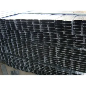 Profilés en acier galvanisé Encadrement métallique Cloisons sèches Canal de fourrure pour plafond
