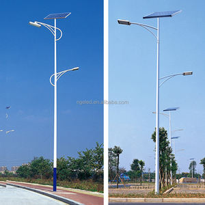 Palo per Illuminazione Stradale da Giardino in Alluminio Design OEM ODM Specifiche Lampione Solare in Acciaio con Palo - Product Image 2