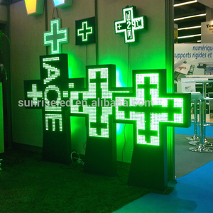 2辺LED Cross Display LED Pharmacy Cross Display