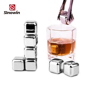 Set de Regalo de Piedras Enfriadoras para Whisky, Cubitos de Hielo Premium de Acero Inoxidable, Piedras Clásicas para Whisky y Cerveza Fría - Product Image 5