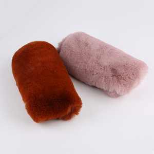 <span class=keywords><strong>Fourrure</strong></span> de lapin 100% polyester, tissu très doux 20-25mm de haute qualité - Product Image 3