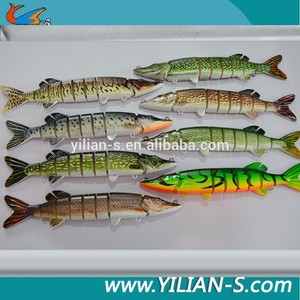 2015 Multi articulado atraer a <span class=keywords><strong>la</strong></span> pesca cebo realista calidad pike señuelos de pesca del lucio swimbait - Product Image 4