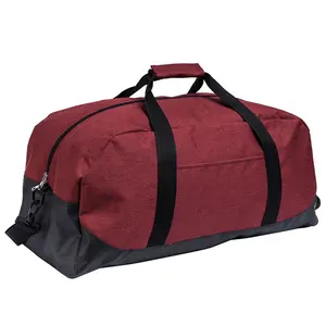 Wholesale Custom supplier OEM Sport gym Travel polyester duffle luggage bag with wheels