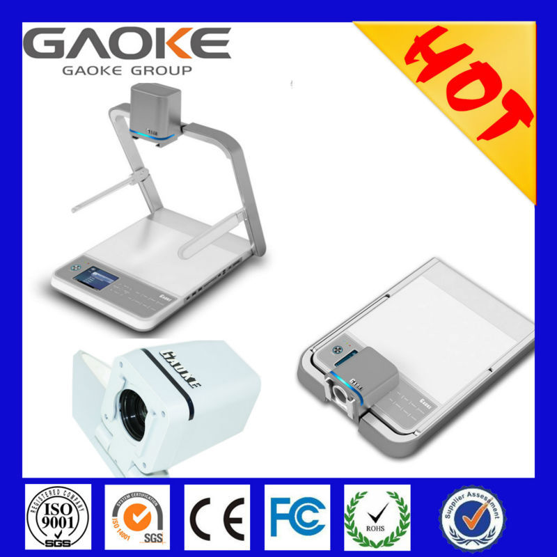 Nouveau modèle 2014 5.0 méga pixels de résolution hd a4 visualiseur& scanner de documents