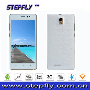 5,0 pulgadas de pantalla táctil capacitiva MTK6572 de teléfono de doble núcleo Android 5.0 WIFI Bluetooth 3G Mobile N800 - Product Image 1