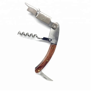 Tire-bouchons à vin professionnels de haute qualité avec manche en bois Ouvre-bouteilles de qualité supérieure - Product Image 3