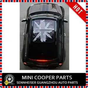 nuovo materiale 3m nero union jack stile sun tetto vignetta per mini cooper s Clubman R55 R56 r60 R61 f55 f56