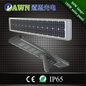100 <span class=keywords><strong>W</strong></span> 2018 Nuevo producto alto lumen integrado todo en una luz de calle llevada solar lámpara candelabre alumbrado - Product Image 6