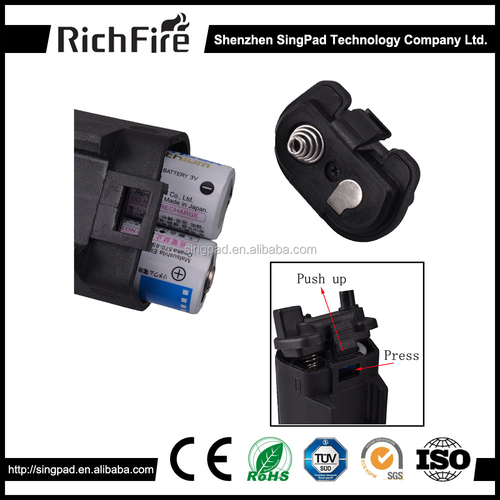 Avec Rouge Laser Gun Sight Et Pression Interrupteur Monté LED Militaire Tactique Pistolet lampe de Poche Torche