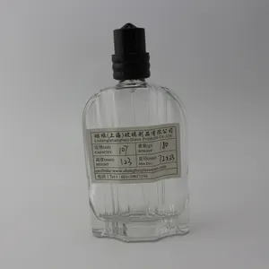 透明房间扩散器瓶香水磨砂效果瓶