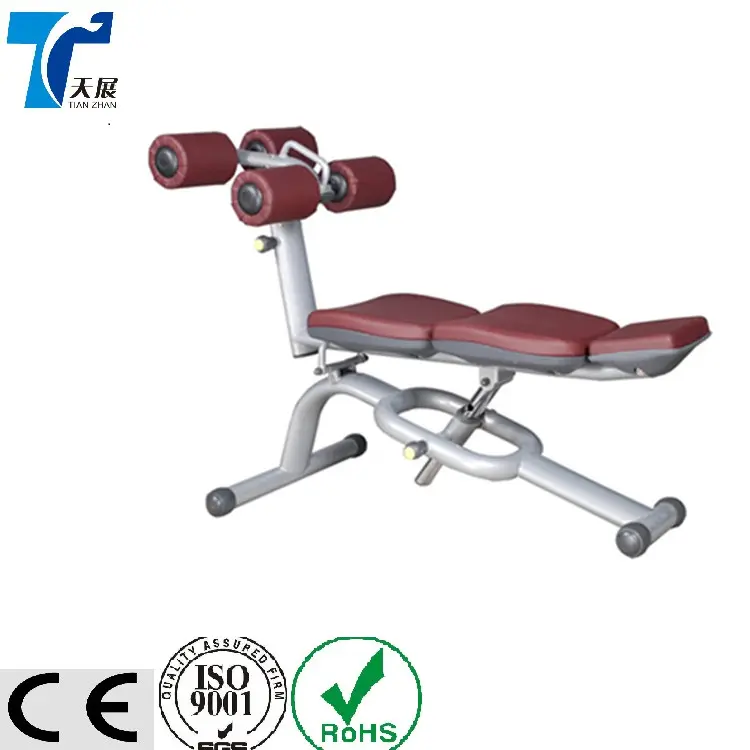 Melhor qualidade Ajustável abdominal banco TZ-6027/crunch bench equipamentos desportivos para venda