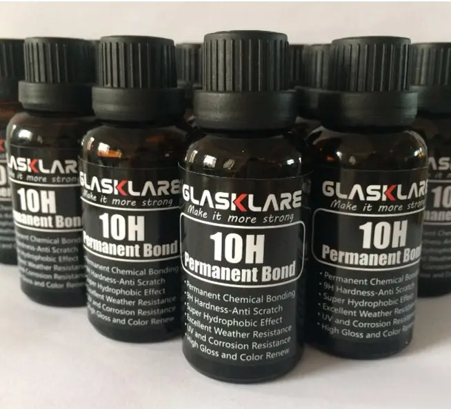 German nano liquid glass coating solution automobile crystal antifouling agent Ceramic Pro 10H