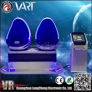 La Réalité Virtuelle Interactive Expérience 2 Sièges <span class=keywords><strong>360</strong></span> Degrés Oeuf VR Cinéma Simulateur 9D VR - Product Image 2