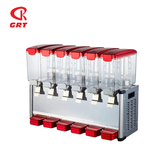 Gr-LYJ9L * 6 Oranje Sap Drank Dispenser 9L