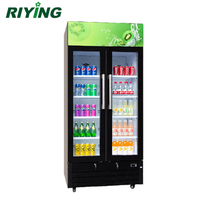Enfriador de Bebidas Pepsi de Doble Puerta con 2 Puertas de Vidrio y Capacidad de 488 Litros con Ruedas - Product Image 4