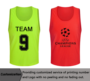 2017 high quality of training mesh bib/stock blank pin needs - Product Image 5