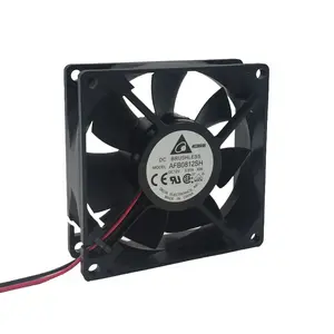 12 V dc fırçasız fan AFB0812SH 80X80X25mm soğutma fanı