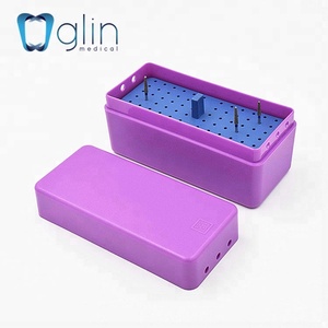 GLIN 72 حفرة صندوق قابل للأوتوكلاف الأسنان إندو صندوق ملفات FG الماس حامل الأزيز - Product Image 3